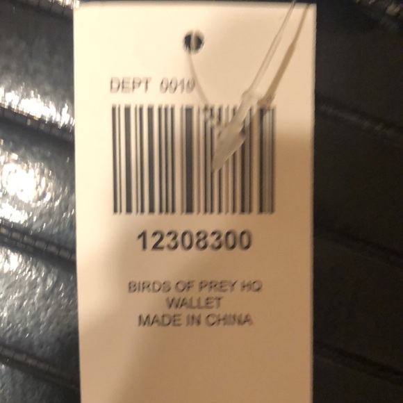 NWT HT Exclusive Harley Quinn BOP cosplay mini backpack and wallet set - Picture 6 of 7